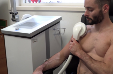 British Gymnast and Champion, using PEMF therapy for recovery